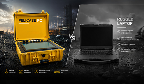 Rugged Pelicase PC system