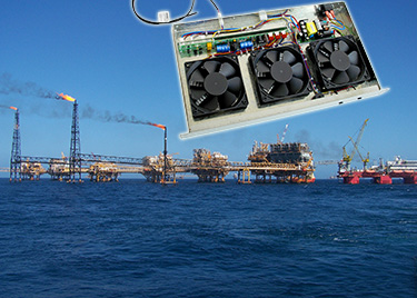 Offshore fan tray